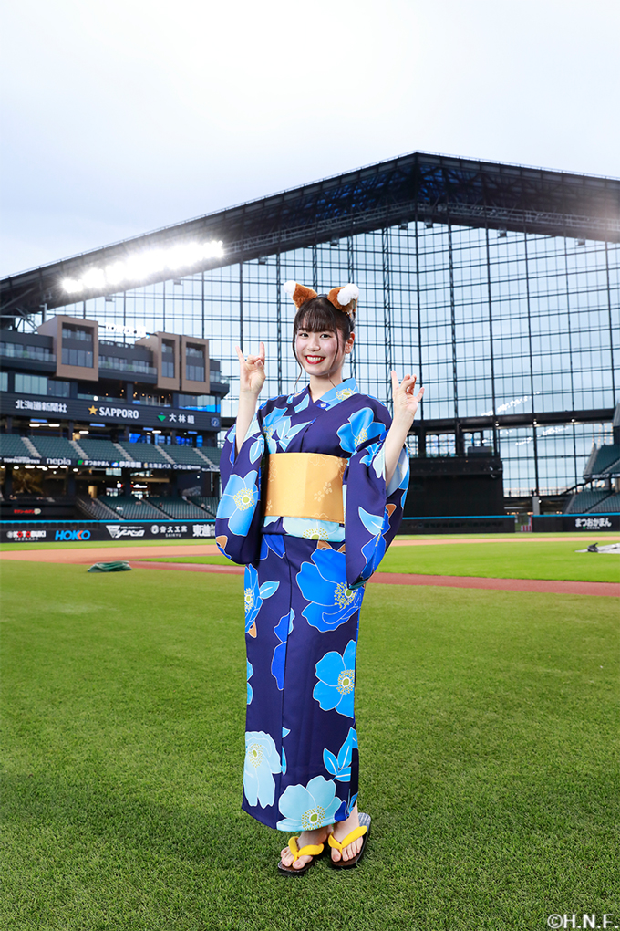 ガールの浴衣ビジュアル