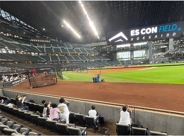 練習見学［ダグアウトクラブシート］