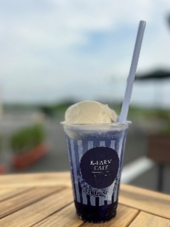 グレープフロート（パープル）