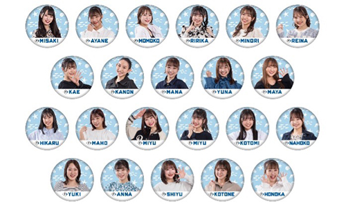 超夏ファイターズガール缶バッジ