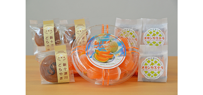 新十津川どら焼き/メロンゼリー/メロンカステラ