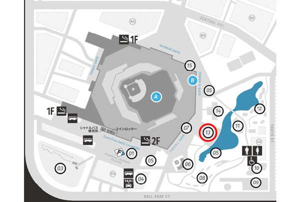 WIND PLAZA広場 MAP