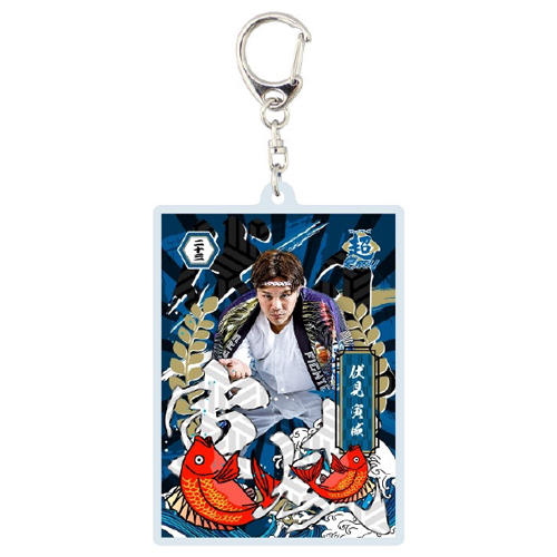 スクエアアクリルキーホルダー