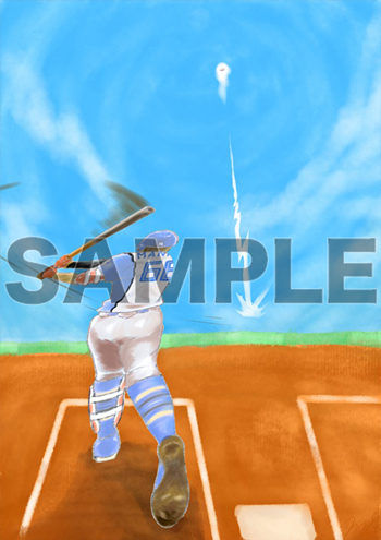 #66万波中正選手（作：はむさくさん）