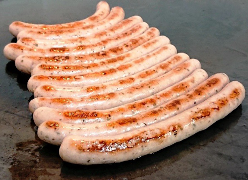 南幌町：北海道産鉄板焼きウインナー