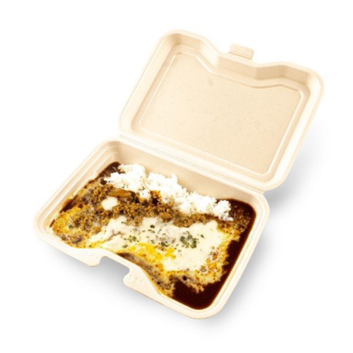 北海道産チーズのキーマ風カレー