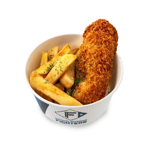 北海道産ホッケのフィッシュ＆チップス