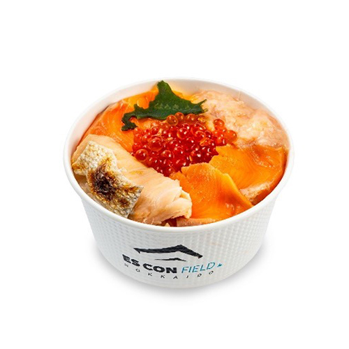 北海道秋の鮭づくし丼