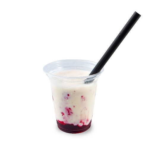 バニラヨーグルトクリーム入りラッシー