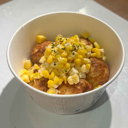 バターコーンたこ焼き