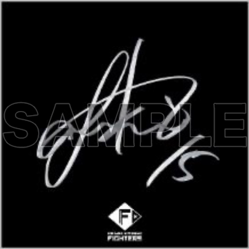 選手直筆サイン色紙