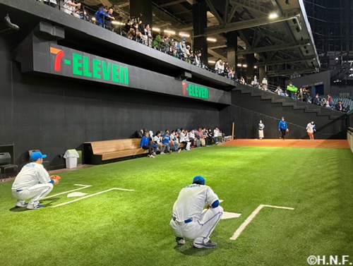 ブルペン投球体験会②