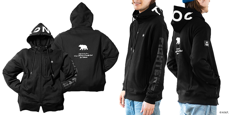 えふたん しゃけまる パーカー Lサイズ 新品 ファイターズ 2023年 限定品 9/1(金)Today's HEROグッズ オンラインストア限定受注販売