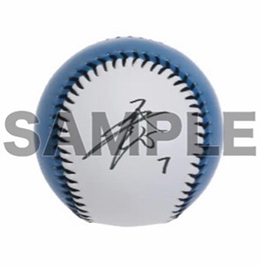 選手直筆サイン入りボール