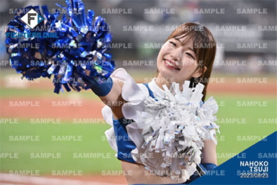 ファイターズガール直筆サイン入りハイライトフォト