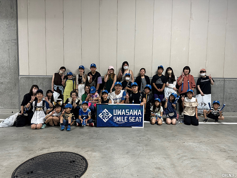 上沢スマイルシート　集合写真01