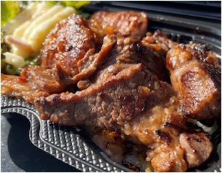 中落ちカルビ弁当