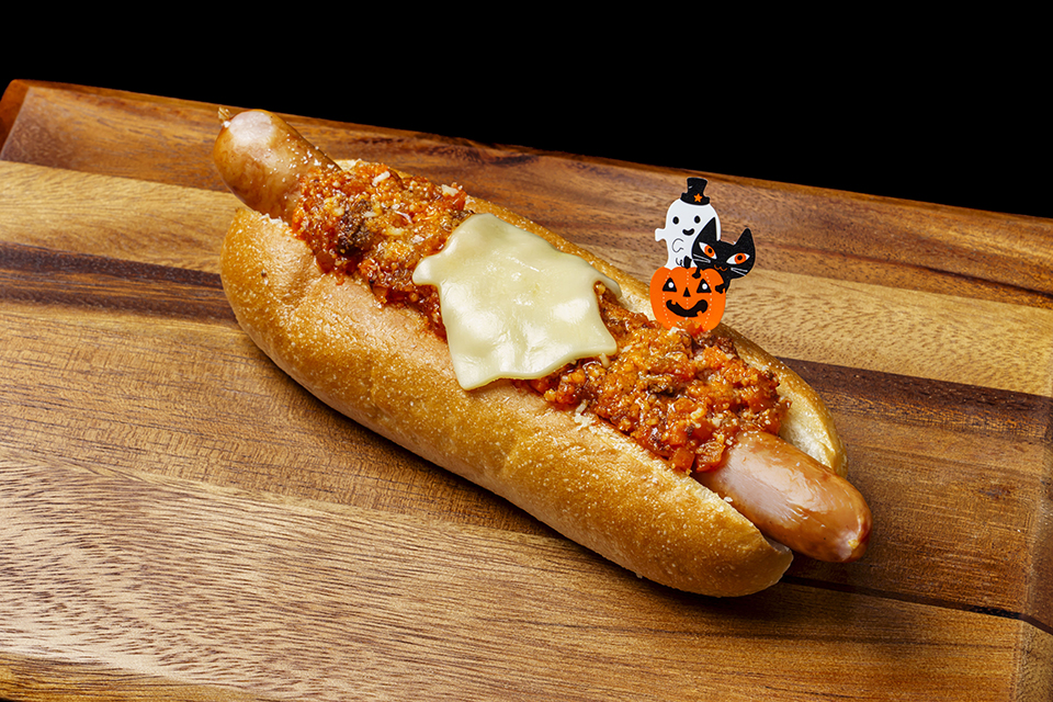 ハロウィンホットドッグ