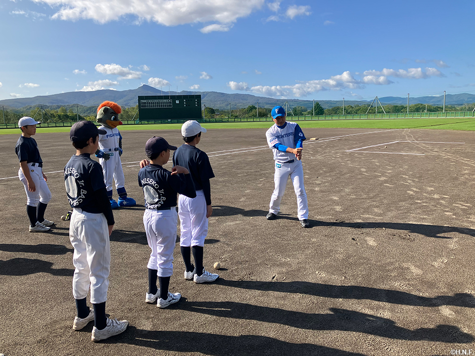 ファイターズスポーツキャラバンinニセコ町13