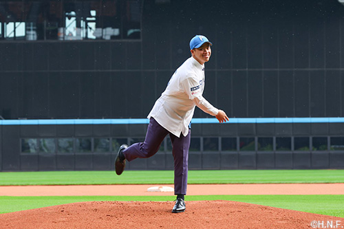 孫易磊投手 マウンドver.