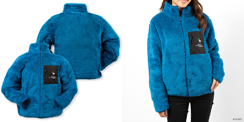 THE FLEECE ZIPUP FIGHTERS BLUE