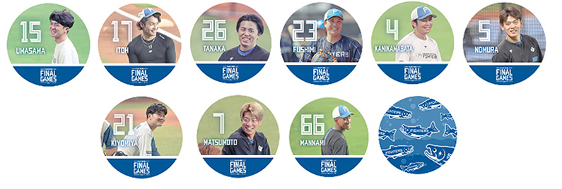 プレイヤーズオリジナル缶バッジ