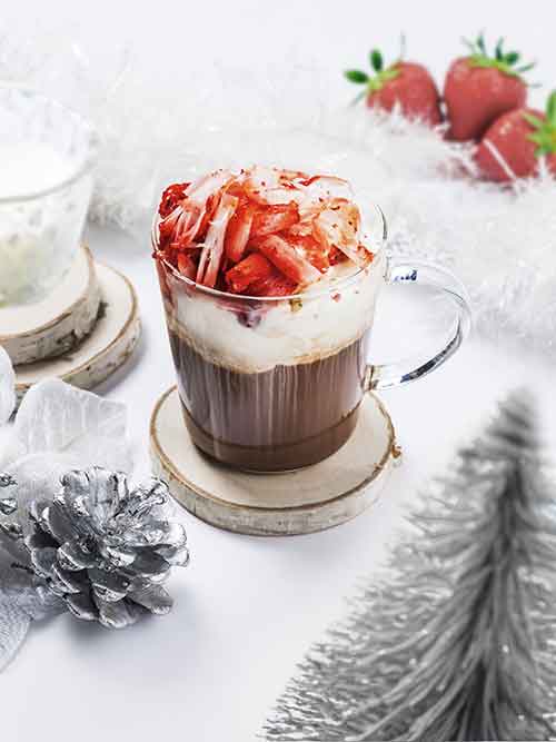 いちごけずり®ホットチョコレート