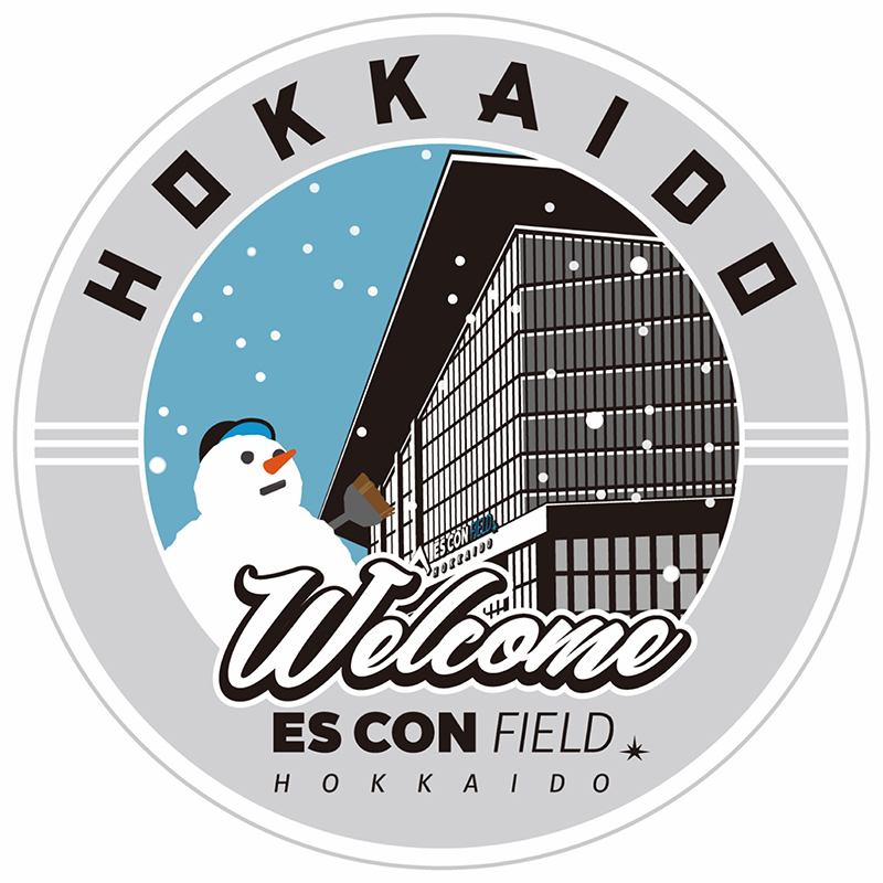 ES CON FIELD HOKKAIDO来場記念ステッカー(冬Ver.)