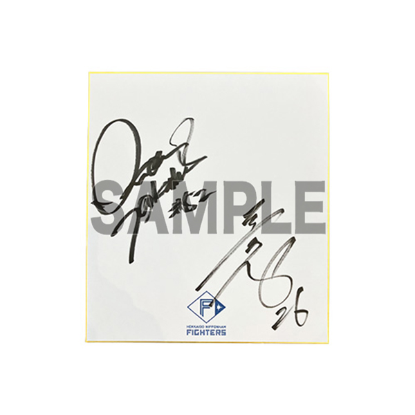 田中正×池田 サインSAMPLE