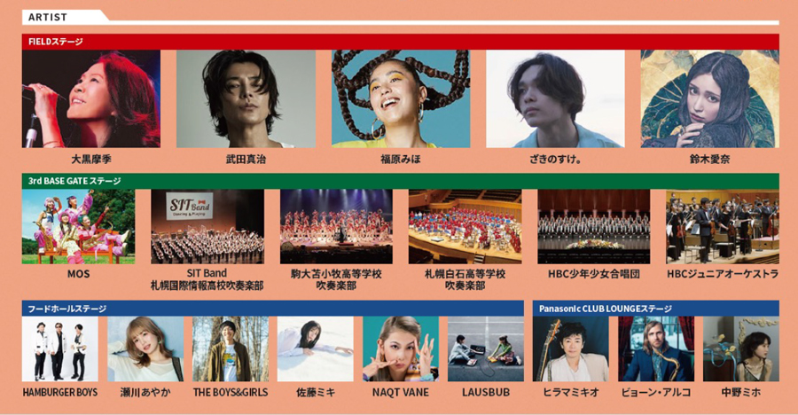 出演アーティスト