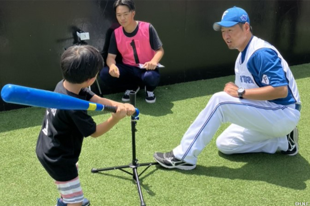 元プロ野球選手とのマンツーマン体験指導