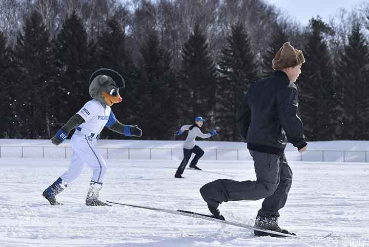 クロスカントリースキーの体験1