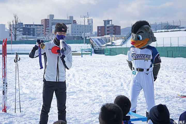 クロスカントリースキーの体験3