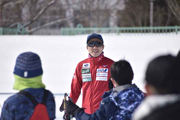 クロスカントリースキーの体験4