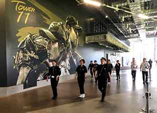 朝活「ウォーキング＆ストレッチ」の様子3