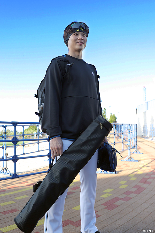 新加入の山﨑福投手