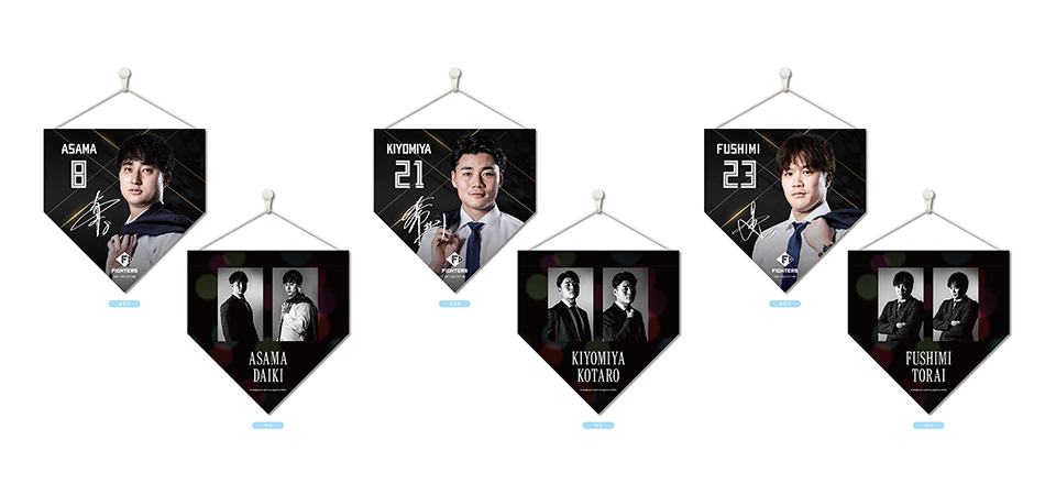 ホームベースリアルサイズペナント