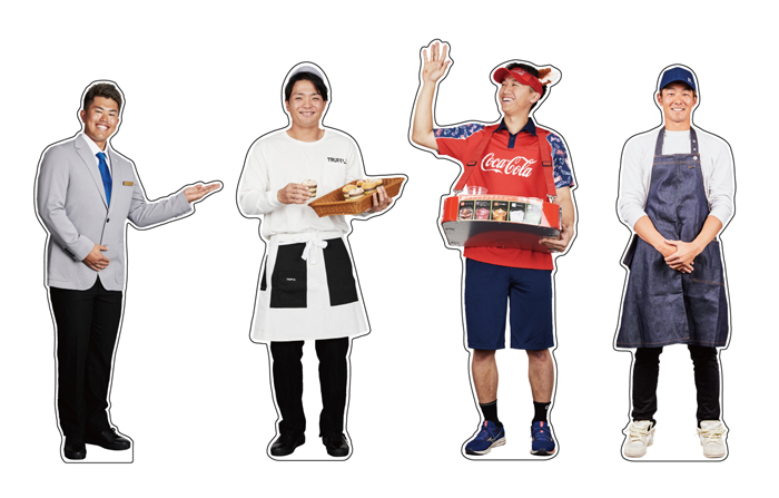 選手等身大パネル イメージ