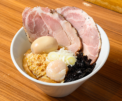 道産炙りホタテ醤油ラーメン