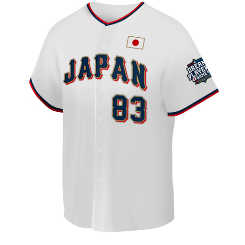 ゲーム着用ユニフォーム JAPAN