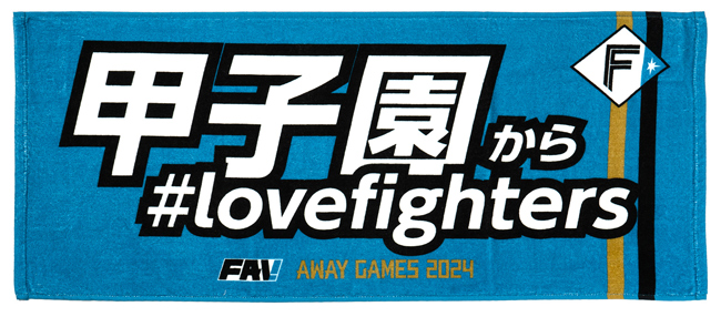 FAV AWAY GAMES 2024 メッセージタオル 阪神タイガース戦