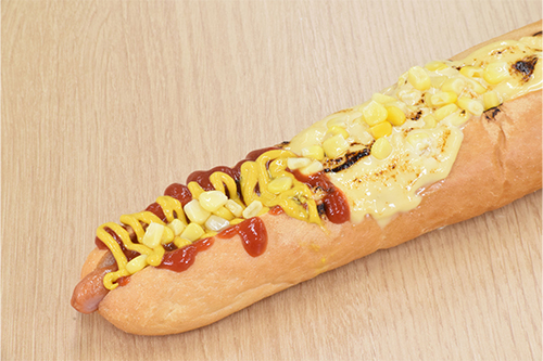 いてまえ炙りチーズコーンドッグ