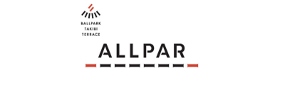 BALLPARK TAKIBI TERRACE ALLPARロゴ