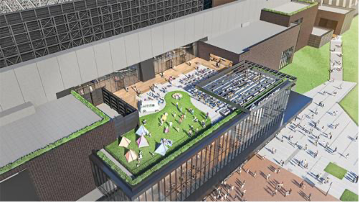 天然芝でピクニック