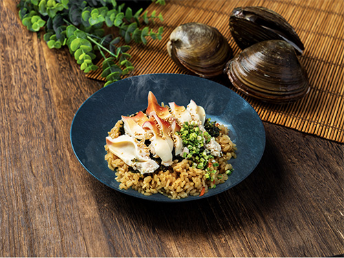 ホッキの炊き込みご飯