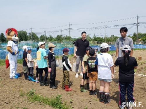 北海道農業を体験の様子⑦