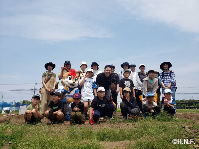 北海道農業を体験　集合写真