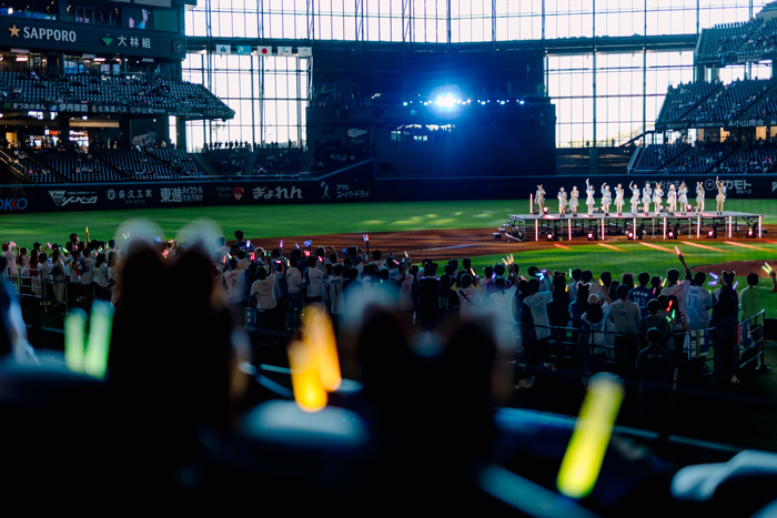 モーニング娘。 スペシャルミニライブの様子