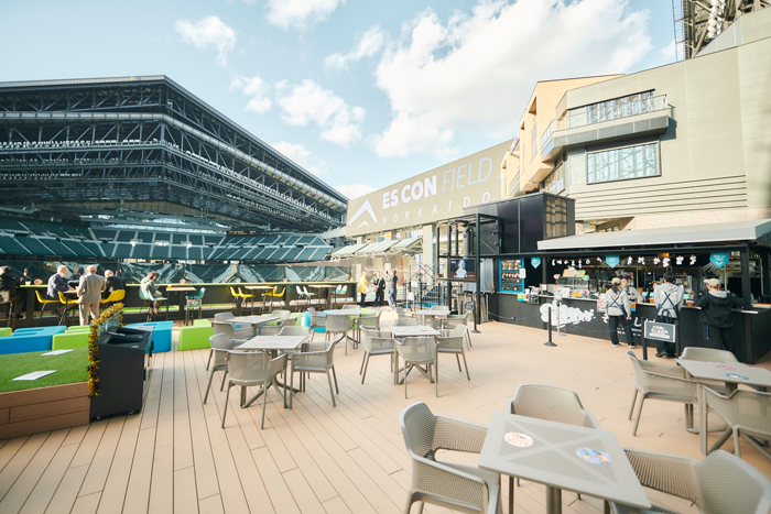 2Fルーフトップ席