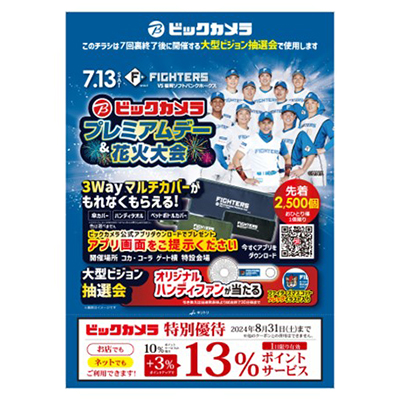 クーポン付チラシ